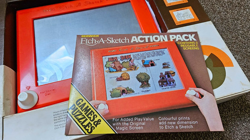 Vintage boxed berwick etch - berwick,