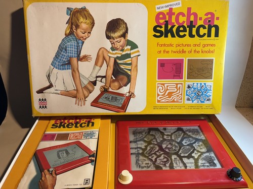 Vintage 70s etch - 70s, sketch