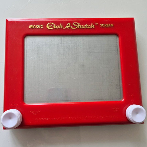 Magic etch sketch - etch-a-sketch, creative