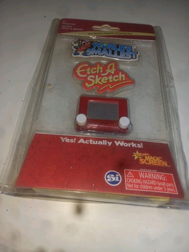 World smallest etch - world's, sketch