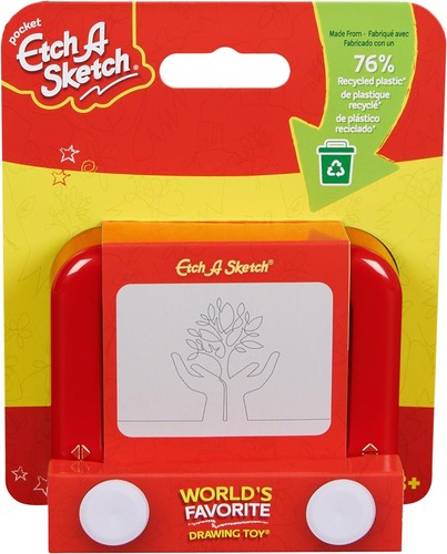 Etch sketch recyclable - etch, a