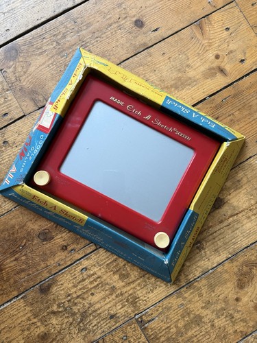 Vintage etch sketch - etch, magic