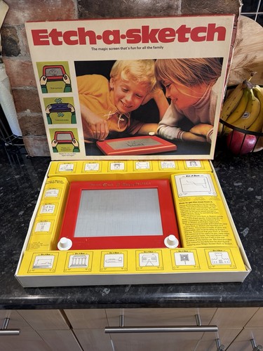 Vintage rare etch sketch - vintage,