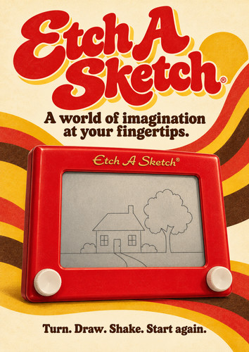 Etch sketch retro - retro, 1970s