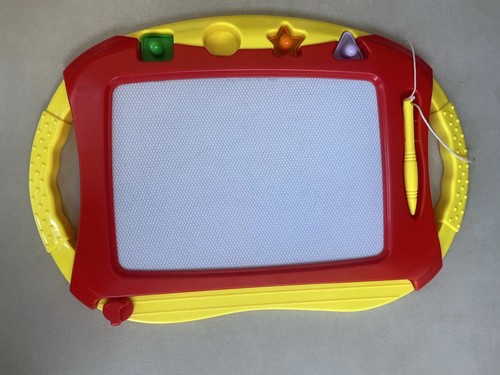 Red yellow etch a sketch - yellow, etch-a-sketch