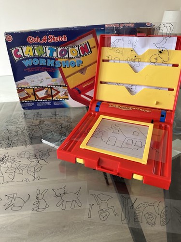Etch sketch cartoon workshop - etch,