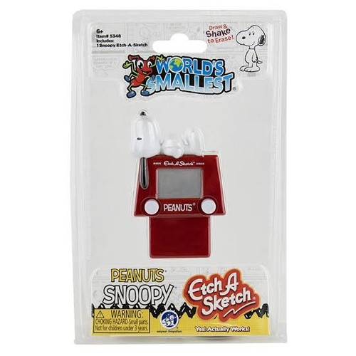 World smallest snoopy etch - world's,